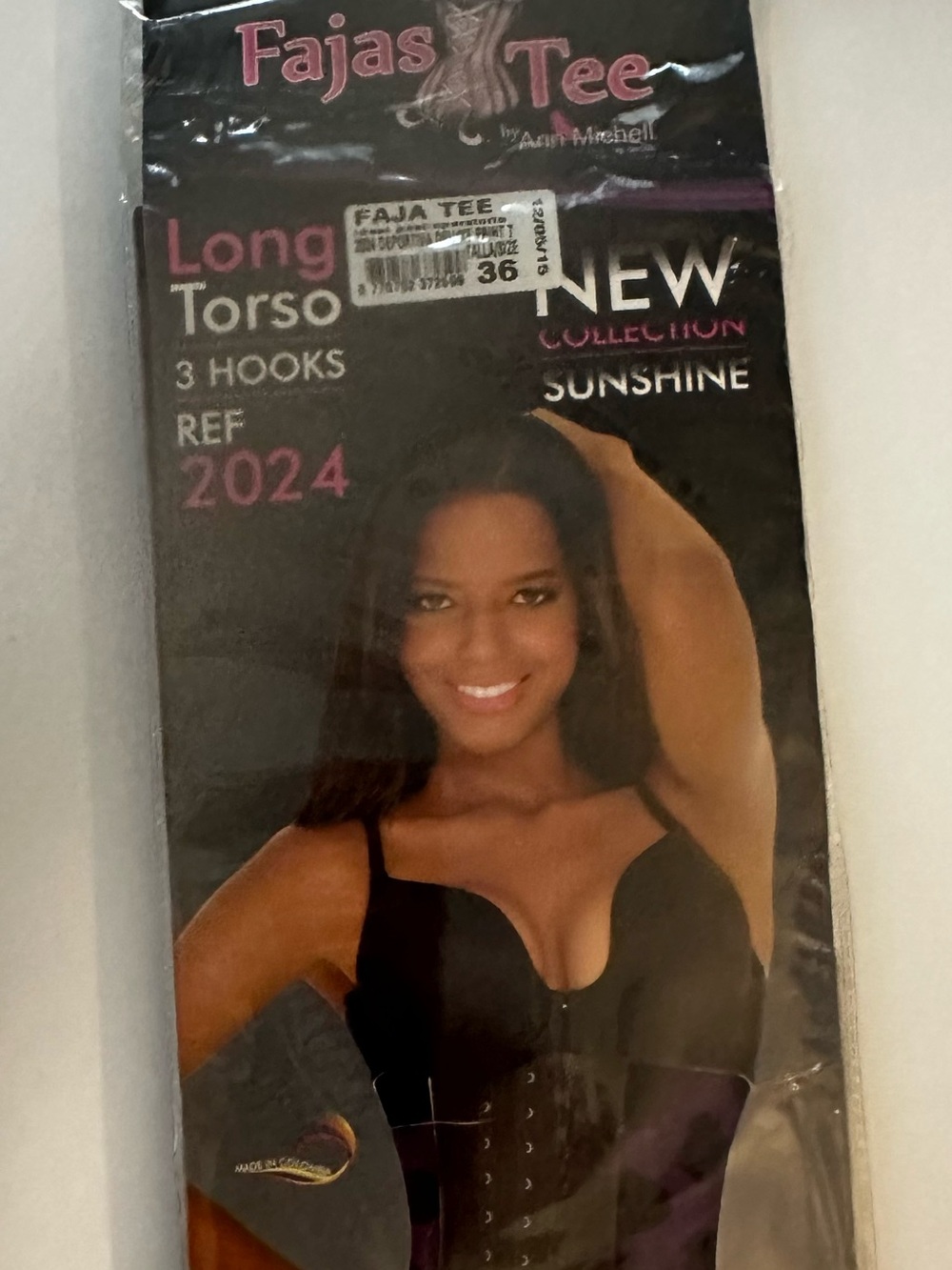 Long Torso Shapewear - Black